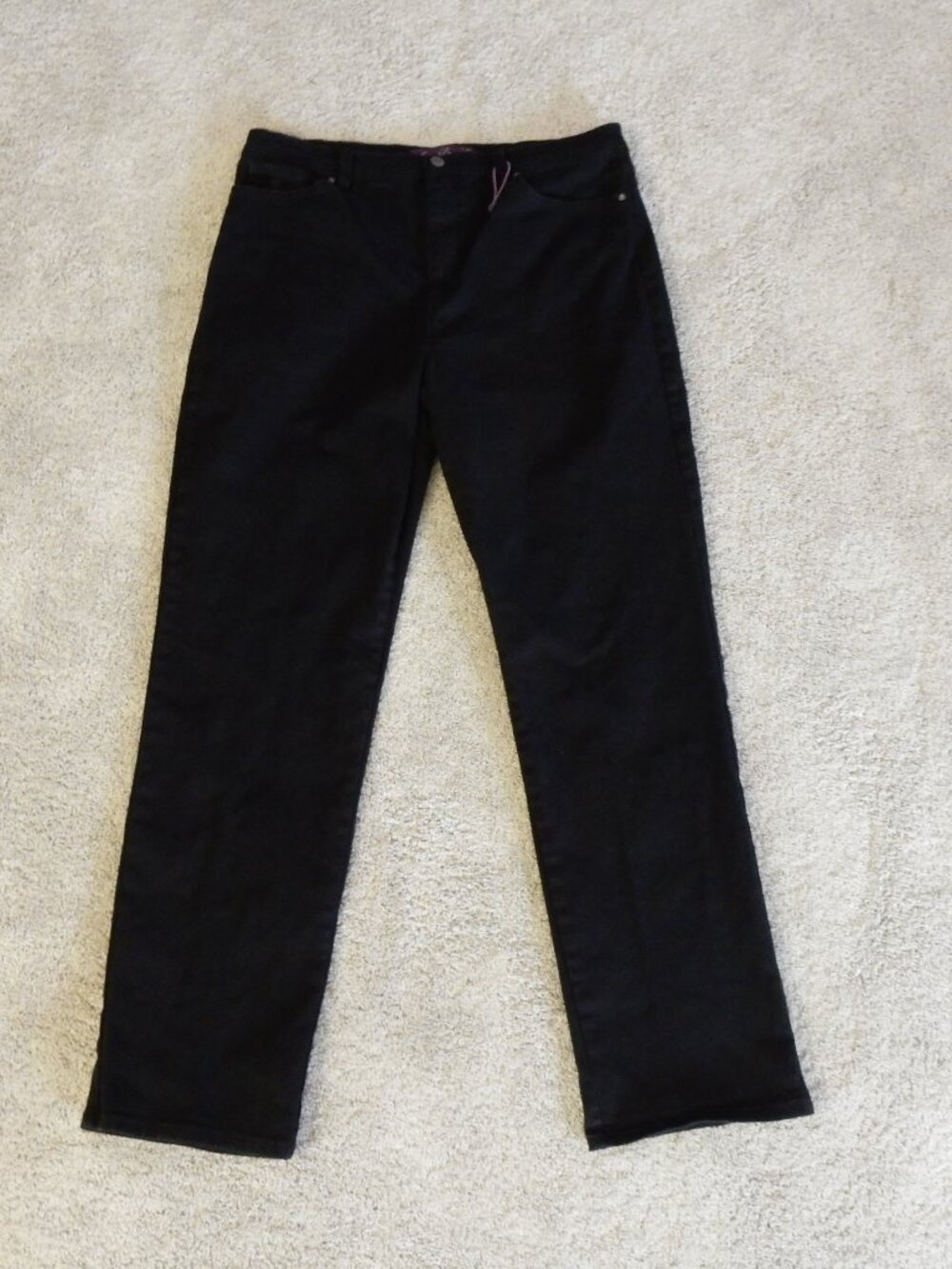 ENDS 6/1 NWOT Vanderbilt AMANDA black jeans womens 14L long stretch high rise